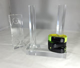 Black Acrylic Plexiglass Bracelet, Watch Jewelry Stand Display 11620 14