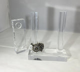 Black Acrylic Plexiglass Bracelet, Watch Jewelry Stand Display 11620 14