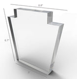 Clear Acrylic Plexiglass Necklace Jewelry Stand Display 11620 15