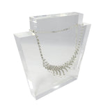 Clear Acrylic Plexiglass Necklace Jewelry Stand Display 11620 15