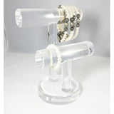 Clear Acrylic Plexiglass Watch Bracelet Jewelry Stand Display 11620 16