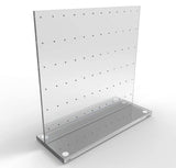 Clear Acrylic Plexiglass Ear Ring Jewelry Stand Countertop Display 11620 4A