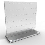 Clear Acrylic Plexiglass Ear Ring Jewelry Stand Countertop Display 11620 4A