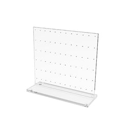 Clear Acrylic Plexiglass Ear Ring Jewelry Stand Countertop Display 11620 4A