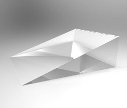 Clear Acrylic Plexiglass Necklace Eary Ring Jewelry Stand Display 11620 6C