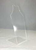 Clear Acrylic Plexiglass Necklace Jewelry Stand Countertop Display 11620 7B