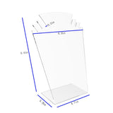 Clear Acrylic Plexiglass Necklace Jewelry Stand Countertop Display 11620 8A