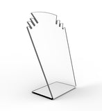 Clear Acrylic Plexiglass Necklace Jewelry Stand Countertop Display 11620 8A