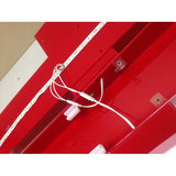 FixtureDisplays 14 X 14 X 30 12 Vertical Pockets Spinning Greeting/Post Card Rack 11702 White