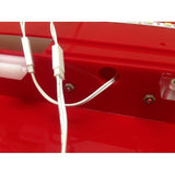 FixtureDisplays 14 X 14 X 30 12 Vertical Pockets Spinning Greeting/Post Card Rack 11702 White