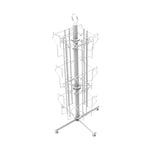 12 Vertical Pockets White Display, Greeting Post Card Christmas Holiday