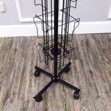 24 Pocket 5.5 Wide Pocket (Fits 5x7) Vertical Greeting Card Display