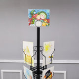 24 Pocket 5.5 Wide Pocket (Fits 5x7) Vertical Greeting Card Display