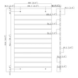 FixtureDisplays? Slatwall Panel Retail Store Display Garage Tool organizer Cloth Literature 24X40 11709-1-CLASSIC