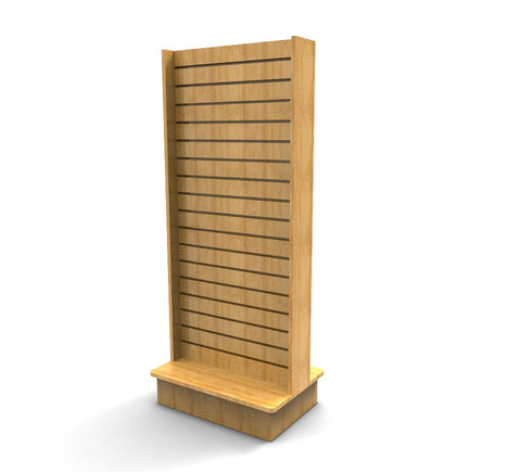 Two Sided Slatwall Fixture Display 11709 11