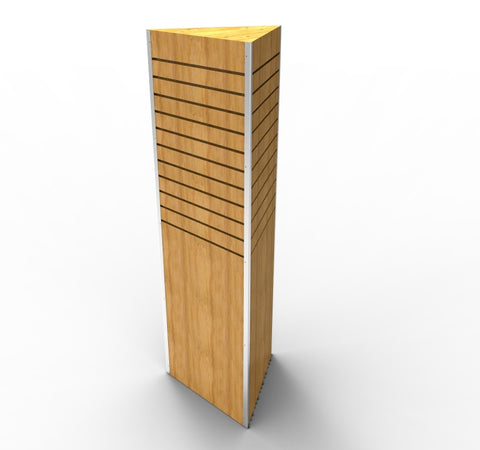 Slatwall Three Sided Merchandiser Display Information Kiosk Stand 11709 9 3S 90Day Lead Time11709 9 3S