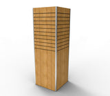 Slatwall Four Sided Merchandiser Display Information Kiosk Stand 11709 9 4S 90Day Lead Time