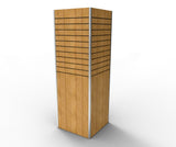 Slatwall Four Sided Merchandiser Display Information Kiosk Stand 11709 9 4S 90Day Lead Time11709 9 4S