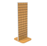 Library Hospital Lobby Literture Display Rack Two Sided Slatwall Stand 11709 6