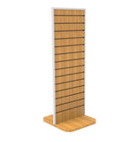 Library Hospital Lobby Literture Display Rack Two Sided Slatwall Stand 11709 6