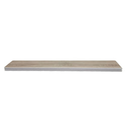 FixtureDisplays® 10PK 48" X 7" Wood-Look Planks Luxury Chiselled Wood Grain Vinyl Flooring Tiles Interlocking Flooring  23 Square Feet Make to Order 90 Days Lead Time 117TUPELOVINYL FLOORING-10PK
