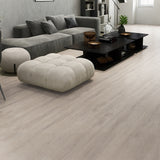 Chiselled Wood Grain Vinyl Flooring 10 Planks 48" X 7" Wood-Look Planks 23 SQF 117TUPELO