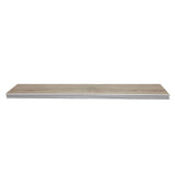 Chiselled Wood Grain Vinyl Flooring 10 Planks 48" X 7" Wood-Look Planks 23 SQF 117TUPELO