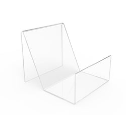 FixtureDisplays® Literature, Clear Acrylic Catalog, Book, CD, DVD, Stand 11804 - 1 pack