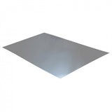 FixtureDisplays® 40-Inch x 10-Feet Galvanized 25 GA 0.02" Thick Metal Roof Siding Enclosure Cover Flashing 11811