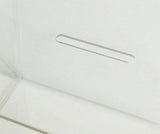 FixtureDisplays? 1PK Acrylic Collection Box,Clear Ghost Acrylic Donation Fundraising 7x5.5x5.5 11818
