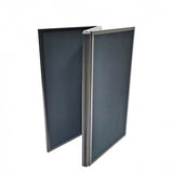 54w Tabletop Velcro Display Board, Double Sided   Black & Gray 119022