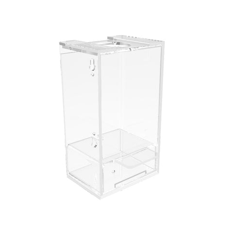 Tabletop / Wall Mounted Acrylic Hand Sanitizer Dispenser   Clear 119085