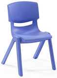 12 Children's Chairs, Set of 10, Stackable   Blue 119173