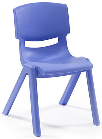 10 Children's Chairs, Set of 10, Stackable   Blue 119175