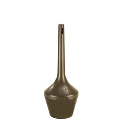 40 Outdoor Ashtray w/ Lift out Pail, Round Base   Bronze 119191