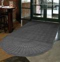 3 x 10 Entry Mat w/ One Semi Circle End   Gray 119255