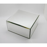 10.25x10.25x5.25Rectangular Glass Mirror Risers 6 sided 11926 3