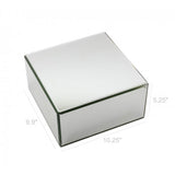 10.25x10.25x5.25Rectangular Glass Mirror Risers 6 sided 11926 3