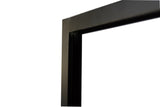 Poster Stand for Floor, Top Insert, 2 Sided, with Floor Levelers   Black