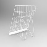 Metal Gridwall Towers, Set of (2), Includes (10) C Rails   Black 19356