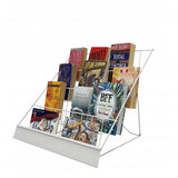 18 Wire Display Rack Literature Brochure Magazine Book Tabletop Greeting Card