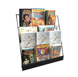 4 Tier Wire Display Rack Literature Brochure Magazine Stand Book Tabletop Rack