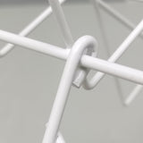 4Tier 18X16X14 Wire Display Rack Literature Greeting Card Magazine Book Tabletop 119361-WHITE