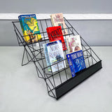 4-Tier 18X16X14" Wire Display Rack Literature Brochure CD Book Greeting Card 119361