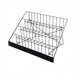 4 Tier 29 Wire Display Rack Literature Brochure Magazine Stand Book Tabletop