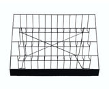 4 Tier 29 Wire Display Rack Literature Brochure Magazine Stand Book Tabletop