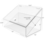 Acrylic Plexiglass Lucite Candy Food Retail Bin Container Dispenser 11944