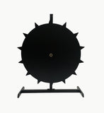 18 Write on Prize Wheel 14 Slots Countertop Luckydraw Spinner   Black 119553