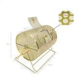Metal Raffle Drum Spin Casino Bingo Lottery Party Lucky Draw Fundraiser Tombola 119570