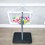 FROZEN YOGURT Animated LED Sign with Hanging Chain, Square   Blue 19571